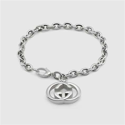 gucci men's charm bracelet|gucci bracelet interlocking g charm.